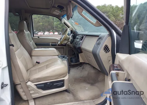 2008 Ford F-250 Lariat из США, поврежденный, VIN 1FTSW21R78ED25386